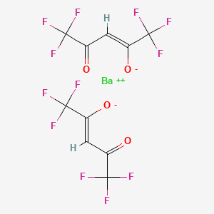 molecular formula C10H2BaF12O4 B1142062 Barium hexafluoroacetylacetonate CAS No. 118131-57-0