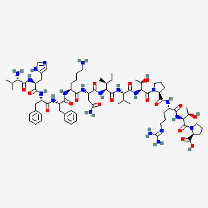 molecular formula C74H114N20O17 B1142083 Myelin Basic Protein (87-99) CAS No. 118506-26-6