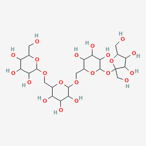 molecular formula C₂₄H₄₂O₂₁ . x H ₂O B1142088 Stachyose hydrate CAS No. 54261-98-2
