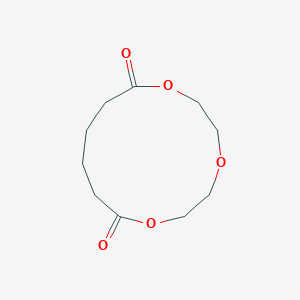 molecular formula C10H16O5 B114209 1,4,7-Trioxacyclotridecane-8,13-dione CAS No. 6607-34-7