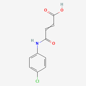 B1142092 4'-Chloromaleanilic acid CAS No. 114328-56-2