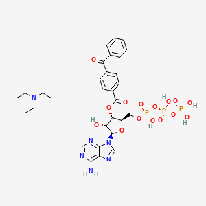 molecular formula C24 H24 N5 O15 P3 . C6 H15 N B1142107 BzATP triethylammonium salt CAS No. 112898-15-4