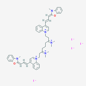 molecular formula C53H58I4N6O2 B114211 YoYo-3 CAS No. 156312-20-8