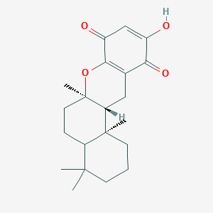 molecular formula C₂₁H₂₈O₄ B1142113 F-12509A Cyclic Product K1 CAS No. 1258005-85-4
