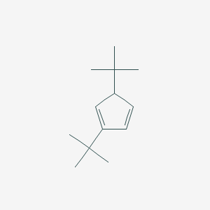 molecular formula C13H22 B1142116 DI-TERT-BUTYLCYCLOPENTADIENE CAS No. 120937-44-2