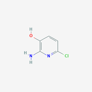 molecular formula C5H5ClN2O B114215 2-Amino-6-chloropyridin-3-OL CAS No. 159309-66-7