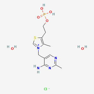 molecular formula C12H22ClN4O6PS B1142218 Thiamine phosphate CAS No. 273724-21-3