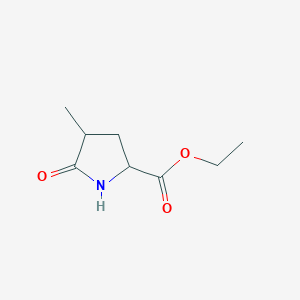Ethyl 4-methyl-5-oxopyrrolidine-2-carboxylate