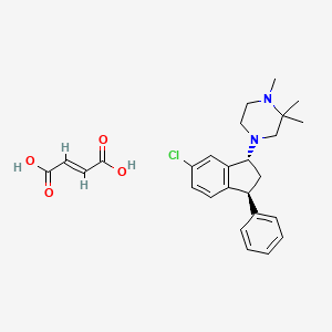 molecular formula C26H31ClN2O4 B1142313 Zicronapine fumarate CAS No. 170381-17-6