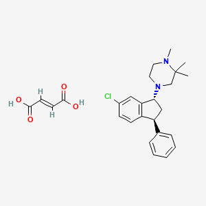 molecular formula C₂₆H₃₁ClN₂O₄ B1142313 Zicronapine fumarate CAS No. 170381-17-6