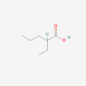 molecular formula C7H14O2 B114232 2-Ethylpentanoic acid CAS No. 20225-24-5