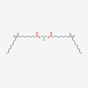 [2-Chloro-3-[(Z)-octadec-9-enoyl]oxypropyl] (Z)-octadec-9-enoate