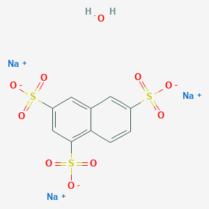 molecular formula C10H7Na3O10S3 B1142328 Sodium naphthalene-1,3,6-trisulfonate hydrate CAS No. 123409-01-8