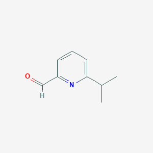 molecular formula C9H11NO B114233 6-Isopropylpicolinaldehyde CAS No. 153646-83-4