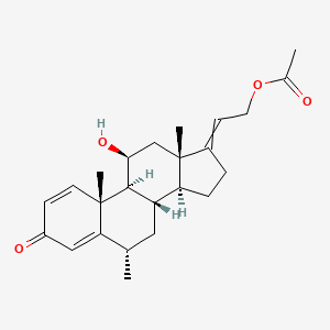 molecular formula C₂₄H₃₂O₄ B1142367 Unii-5TH7YF93MX CAS No. 1968-76-9