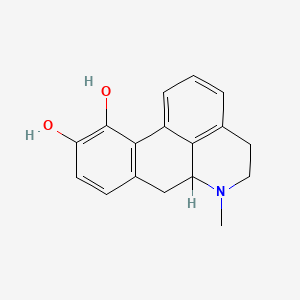 molecular formula C₁₇H₁₇NO₂ B1142370 (+/-)-Apomorphine CAS No. 61503-74-0