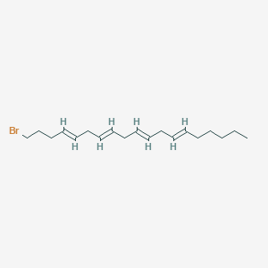 molecular formula C19H31Br B1142376 (4E,7E,10E,13E)-1-Bromononadeca-4,7,10,13-tetraene CAS No. 117567-53-0