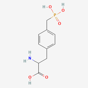 molecular formula C10H14NO5P B1142378 2-Amino-3-[4-(phosphonomethyl)phenyl]propanoic acid CAS No. 114791-27-4