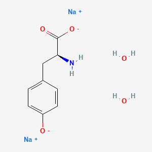 molecular formula C9H9NNa2O3 B1142380 二水合酪氨酸二钠 CAS No. 122666-87-9