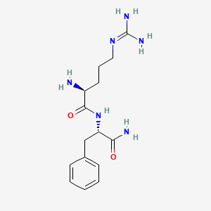 molecular formula C15H24N6O2 B1142387 Antho-RFamide CAS No. 119051-99-9