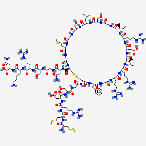 molecular formula C124H211N47O40S5 B1142419 Atrial natriuretic peptide (1-29), chicken CAS No. 118691-45-5