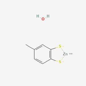 molecular formula C7H8OS2Zn B1142437 Toluene-3,4-dithiol zinc salt hydrate CAS No. 123333-86-8