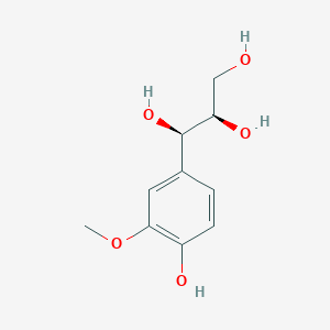 molecular formula C₁₀H₁₄O₅ B1142452 threo-Guaiacylglycerol CAS No. 27391-16-8