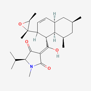 molecular formula C25H37NO4 B1142459 Vermisporin CAS No. 122301-98-8