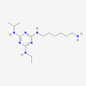 2-Aminohexylamino-4-ethylamino-6-isopropylamino-1,3,5-triazine