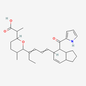 molecular formula C29H39NO4 B1142493 16-Deethylindanomycin CAS No. 117615-33-5