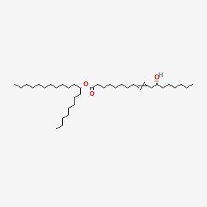 molecular formula C38H74O3 B1142516 icosan-9-yl (12R)-12-hydroxyoctadec-9-enoate CAS No. 125093-27-8