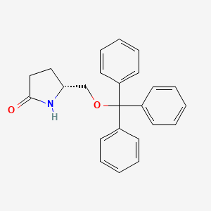 (R)-(-)-5-(Trityloxymethyl)-2-pyrrolidone