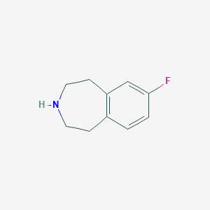 7-fluoro-2,3,4,5-tetrahydro-1H-3-benzazepine