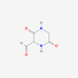 3,6-Dioxopiperazine-2-carbaldehyde