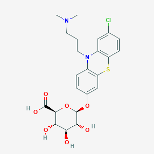 molecular formula C₂₃H₂₇ClN₂O₇S B1142542 Unii-CV9SY9L2WY CAS No. 15643-03-5