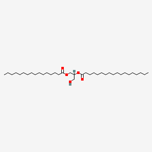 molecular formula C₃₇H₇₂O₅ B1142547 Glycerides, C16-18 mono-and di- CAS No. 20296-26-8