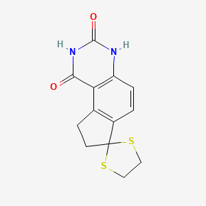 8,9-Dihydrospiro[cyclopenta[f]quinazoline-7,2'-[1,3]dithiolane]-1,3(2H,4H)-dione