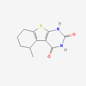 5-Methyl-5,6,7,8-tetrahydrobenzo[4,5]thieno[2,3-d]pyrimidine-2,4(1H,3H)-dione