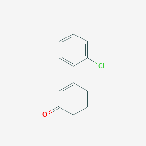 2'-Chloro-5,6-dihydro-[1,1'-biphenyl]-3(4H)-one