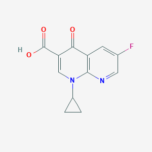 1-Cyclopropyl-6-fluoro-1,4-dihydro-4-oxo-1,8-naphthyridine-3-carboxylic Acid