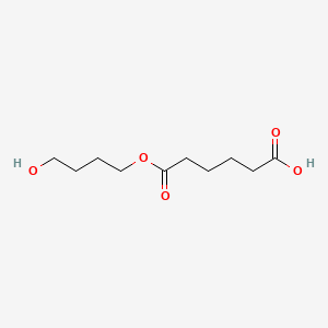 molecular formula C₁₀H₁₈O₅ B1142582 Hexanedioic acid, ester with 1,4-butanediol CAS No. 116789-12-9