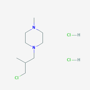 1-(3-Chloro-2-methylpropyl)-4-methylpiperazine dihydrochloride