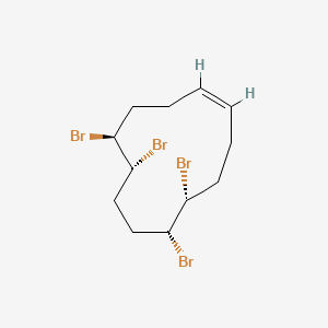 (1E,5R,6R,9R,10S)-5,6,9,10-Tetrabromo-1-cyclododecene