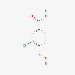 molecular formula C₈H₇ClO₃ B1142592 3-Chloro-4-(hydroxymethyl)benzoic acid CAS No. 1594779-14-2