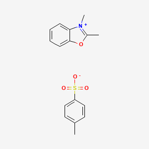 B1142594 2,3-Dimethylbenzoxazolium tosylate CAS No. 39759-82-5