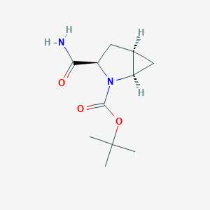tert-Butyl (1R,3R,5R)-3-carbamoyl-2-azabicyclo[3.1.0]hexane-2-carboxylate