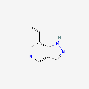 molecular formula C8H7N3 B1142641 7-Vinyl-1H-pyrazolo[4,3-c]pyridine CAS No. 1374652-13-7