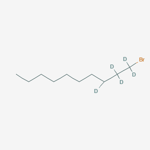 molecular formula C10H16BrD5 B1142645 1-Bromodecane-9,9,10,10,10-d5 CAS No. 1219802-02-4