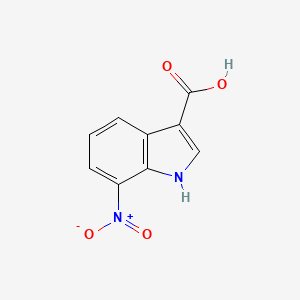 molecular formula C9H6N2O4 B1142646 7-Nitro-1h-indole-3-carboxylic acid CAS No. 1360891-19-5
