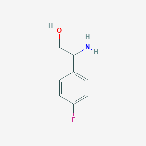 molecular formula C8H10FNO B114265 2-Amino-2-(4-fluorophenyl)ethanol CAS No. 140373-17-7